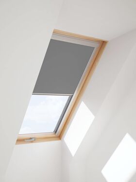 Gardin för VELUX takfönster i beige färg