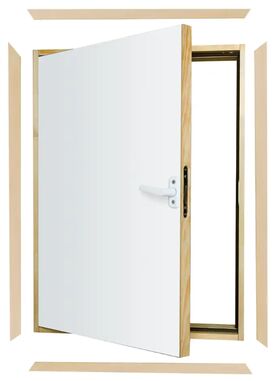 L-Shaped Combination Door FAKRO DWK
