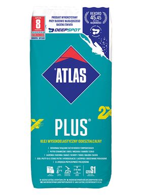 Atlas Plus | fästmassa | C2TES1, 2-10mm | högelastisk deformbar