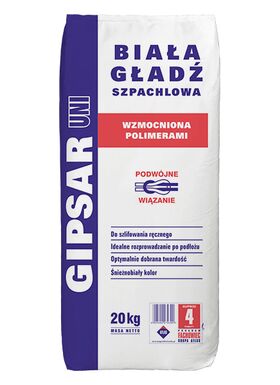 Atlas GIPSAR UNI | white gypsum finishing coat (app. 2 mm)