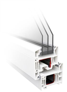 PVC fönster VEKA Softline 76 MD | fasadfönster, skjutdörrar och entrédörrar