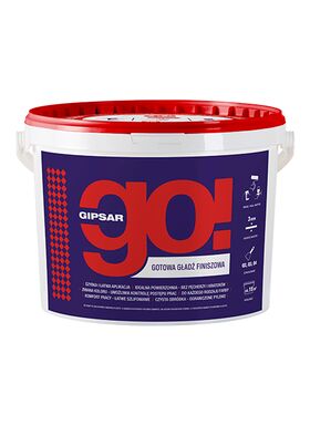 Atlas GIPSAR GO! | ready-to-use gypsum finishing coat