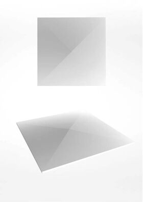 3D-gipsväggpanel MOKO M (72x72 cm)