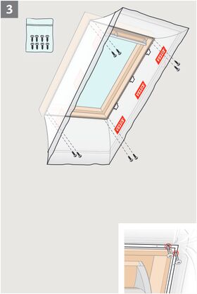 VELUX BBX 0000 | Vapour barrier collar