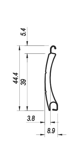 Rulljalusier frontmonterade Standard ST2000