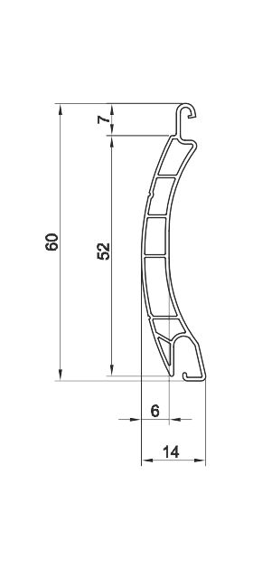 Rulljalusier frontmonterade Standard ST2000