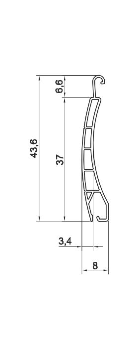 Rulljalusier frontmonterade Standard ST2000